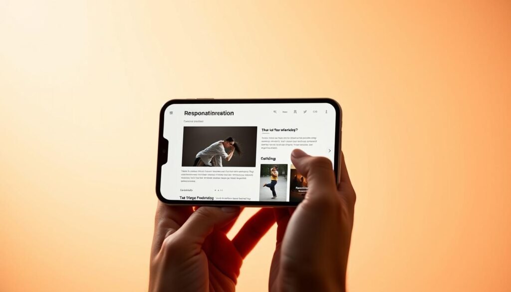 otimização para dispositivos móveis